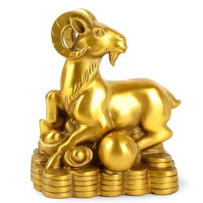 EVXOIJM Feng Shui Statue Chinese Brass Zodiac Animal Cow/Tiger/Rabbit/Dragon/Snake/Horse/Sheep/Monkey/Chicken/Dog/Pig Figurine Sculpture Collection Decor Gift,Hare