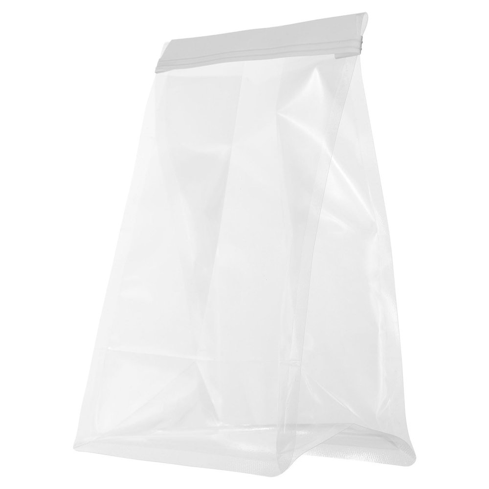 uxcell 50pcs Clear Bakery Bags, Kraft Tin Tie Bags with Tin Tie Tab Lock, Paper Bread Bags Kraft Paper Bags for Bakery Cookies, Treats, Snacks4.3x6.7x8.6 Inches