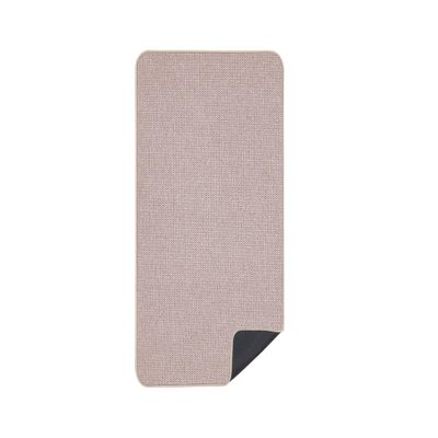 Bath Mat,Ultra Thin Bathroom Runner Rugs,Large Bath Mats for Bathroom,Quick Dry,Non-Slip,Machine Washable,Low Pile,Bath Rug,Shower Outside,Sink,Home Decor Accessories.Beige,1'9"x3'11"21x47inch