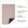 Bath Mat,Ultra Thin Bathroom Runner Rugs,Large Bath Mats for Bathroom,Quick Dry,Non-Slip,Machine Washable,Low Pile,Bath Rug,Shower Outside,Sink,Home Decor Accessories.Beige,1'9"x3'11"21x47inch view 3