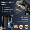 Honinst Stand Mixer, 6.5QT 10-Speed Tilt-Head Electric Stand Mixer, 3-In-1 Kitchen Mixer with Bowl, Dough Hook, Whisk and Beater, Food Mixer for Baking, Cake and Most Home Cooks, Black view 4