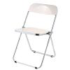 Acrylic Folding Chair,Folding Dining Chair,Clear Acrylic Foldable Chair With Hardware Material,Portable Fold Up Event Chair,Clear Chair Foldable And Stackable,Weight Capacity 200kg/440lbs, Transparent view 1