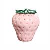 123Arts Container Strawberry Candy Dish Ceramic Food Storage with Seal Lid view 1