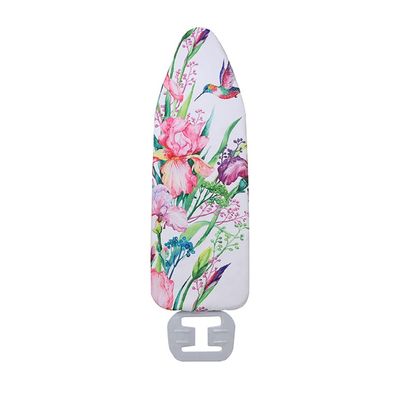Printed Iron Ironing Board Cover Protects Heat Insulation and Durable Perfect Accessory (Color : Style 1)
