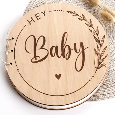 HOUSM Baby Shower Guest Book Alternatives, Baby Shower Book Guest for Girl Boy, Baby Shower Sign in Guest Book, Advice Guestbook Keepsake Gift for Newborn-32Pages