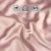 XHCTNN Cool Skin Friendly Ice Silk Quilt - Lightweight Queen Size Smooth Sheets 4pc Set - Fashionable Exquisite Embroidery Air Conditioning Comforter Pillowcase Bedding(I,150 * 200cm) view 2