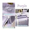 XHCTNN Cool Skin Friendly Ice Silk Quilt - Lightweight Queen Size Smooth Sheets 4pc Set - Fashionable Exquisite Embroidery Air Conditioning Comforter Pillowcase Bedding(J,180 * 220cm) view 3
