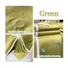 XHCTNN Cool Skin Friendly Ice Silk Quilt - Lightweight Queen Size Smooth Sheets 4pc Set - Fashionable Exquisite Embroidery Air Conditioning Comforter Pillowcase Bedding(C-4Pcs,150 * 200cm) view 3