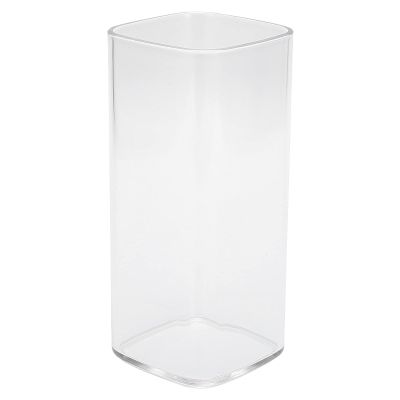 400ml Milk Tea Cup,Acrylic Water Cup,Coffee Cup,Coffee Tea Mug,Modern Coffee Cup for Home,Kitchen,Office (Transparent)