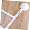 Bathtub Toy Organizer Set Mesh Storage Bag with Suction Hooks view 4