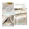 XHCTNN King Ice Silk Sheets Queen - Silky Soft Satin Cooling Comforter Lightweight Breathable Full Size Air Conditioning Quilt Pillowcase Bedding Set for Home Hotel Bedroom(E-4Pcs,180 * 220cm) view 3