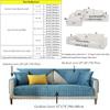 Velvet Couch Cover,Anti-Slip Sectional Couch Covers,Reversible Quilted Corner Furniture Cover,Sofa Slipcover for Dogs Cats Pet,Washable Recliner Sofa Cover,Only 1 Piece/Not All Set,Pink-28"x70" view 2