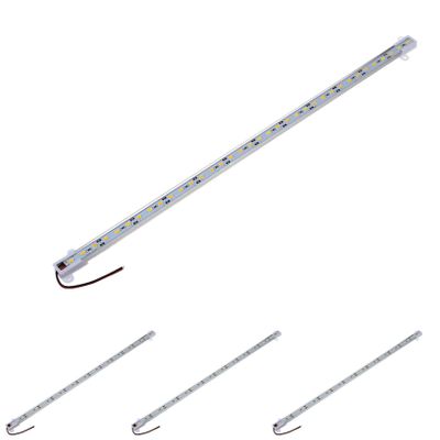 Baglaum 4Pcs 50CM 5630 SMD 36 LED Warm White Aluminium Rigid Strip Bar Light Lamp