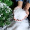 LuckQi 500g Christmas Artificial Snow Powder Simulation Snowflake Fake Snow Powder Dry Snow Powder Scene Christmas Decor Snowflakes view 3