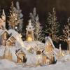 LuckQi 500g Christmas Artificial Snow Powder Simulation Snowflake Fake Snow Powder Dry Snow Powder Scene Christmas Decor Snowflakes view 4