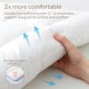 Ultra Soft Twin XL Mattress Topper - Cloud-Like Mattress Pad for Back Pain Relief - Breathable Cooling Material for Hot Sleepers, White view 4