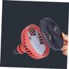 Amosfun Car Fan Usb Cooling Fan for Vehicles Angle Quiet Lightweight Red Accessory for Travel and Comfort Cars Trucks Suvs view 4