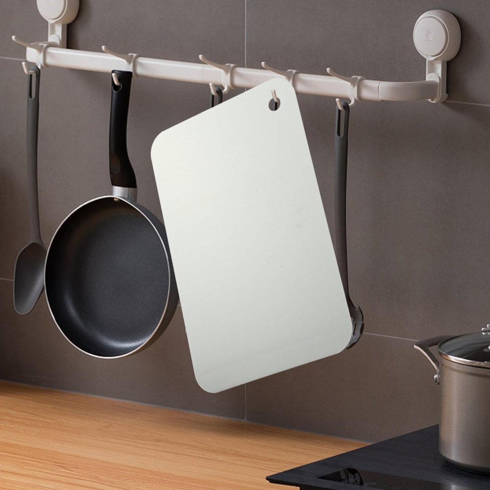 Heavy Duty Cutting Boards Stainless Steel Non-slip Surface Smooth Edges Ideal for Kitchen Use