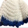 Toilet Paper Cover Doll White Blue Brown Skin Retro Unique Crochet Handmade view 2