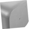 Zerodeko Trash Can Grey Simple Design No Lid Wastebasket for Bathroom Bedroom Kitchen Living Room Versatile Garbage Container for Everyday Use view 3