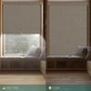 Sulugood 100 Blackout Roller Shades for Windows Cordless Roller Blinds with Cassette Valance Cut to Size Free-Stop Thermal Insulated Windows Shades for Bedroom, Home Office,Light Brown,50" W x 72" H view 2