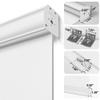 Sulugood 100 Blackout Roller Shades for Windows Cordless Roller Blinds with Cassette Valance Cut to Size Free-Stop Thermal Insulated Windows Shades for Bedroom, Home Office,White,52.5" W x 84" H view 4