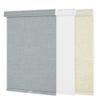 Sulugood 100 Blackout Roller Shades for Windows Cordless Roller Blinds with Cassette Valance Cut to Size Free-Stop Thermal Insulated Windows Shades for Bedroom, Home Office,Blue Grey,54.5" W x 48" H view 1