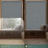 Sulugood 100 Blackout Roller Shades for Windows Cordless Roller Blinds with Cassette Valance Cut to Size Free-Stop Thermal Insulated Windows Shades for Bedroom, Home Office,Blue Grey,54.5" W x 48" H view 2