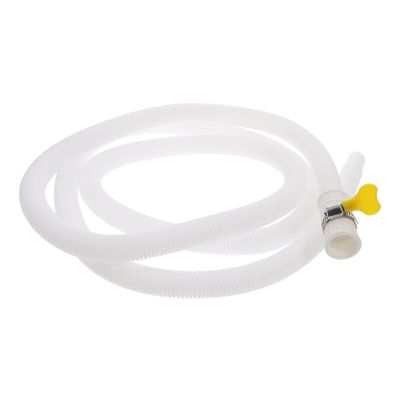 Ciieeo 4pcs Flexible Drain Hose Extension for Air Conditioners and Washing Machines Water Inlet Tube Clamp Easy to Install for Connections
