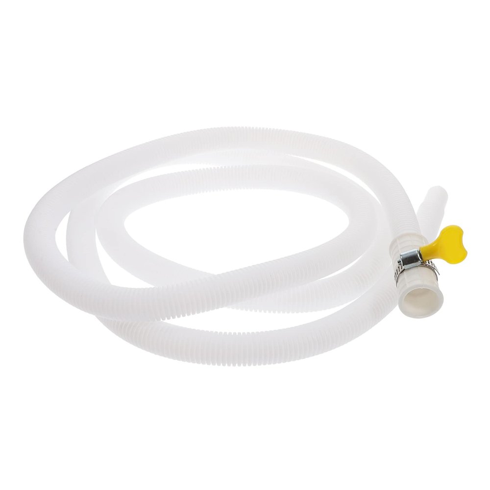 Ciieeo 4pcs Flexible Drain Hose Extension for Air Conditioners and Washing Machines Water Inlet Tube Clamp Easy to Install for Connections