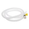 Ciieeo 4pcs Flexible Drain Hose Extension for Air Conditioners and Washing Machines Water Inlet Tube Clamp Easy to Install for Connections view 1