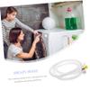 Ciieeo 4pcs Flexible Drain Hose Extension for Air Conditioners and Washing Machines Water Inlet Tube Clamp Easy to Install for Connections view 2