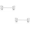 Zerodeko 2pcs Wall-Mounted Shoe Organizer Bathroom Storage Rack Hooks Entryway Slipper Rack Towel Hanger Nail-Installation view 1