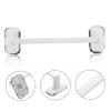 Zerodeko 2pcs Wall-Mounted Shoe Organizer Bathroom Storage Rack Hooks Entryway Slipper Rack Towel Hanger Nail-Installation view 4