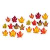 WRITWAA 2 Packs Sturdy Artificial Maple Leaves Autumn Decor 10 Color Variety Maple Leaf Decoration for Home Parties view 1