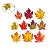 WRITWAA 2 Packs Sturdy Artificial Maple Leaves Autumn Decor 10 Color Variety Maple Leaf Decoration for Home Parties view 4