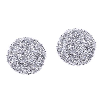 minkissy 2sets 4.5mm Acrylic Crystal Rhinestones Silver Gems for Jewelry Craft Decorations (Plating) 1000pcs*2
