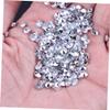 minkissy 2sets 4.5mm Acrylic Crystal Rhinestones Silver Gems for Jewelry Craft Decorations (Plating) 1000pcs*2 view 2