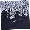 minkissy 2sets 4.5mm Acrylic Crystal Rhinestones Silver Gems for Jewelry Craft Decorations (Plating) 1000pcs*2 view 3