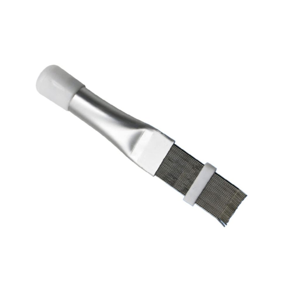 Zerodeko Air Conditioner Condenser Fins Cleaning Brush Stainless Steel Fin Comb Quick Easy Cleaning
