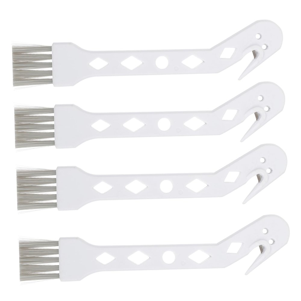 Zerodeko 4pcs Vacuum Cleaner Brush for Cleaning and Practical Vacuum Brush Attachments for Furniture and Car Interiors Easy to Install and Replace