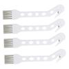 Zerodeko 4pcs Vacuum Cleaner Brush for Cleaning and Practical Vacuum Brush Attachments for Furniture and Car Interiors Easy to Install and Replace view 1