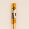 OSK BB-6 Bamboo Safety Chopsticks 8.3 inches (21 cm), Orange mofusand MFS No.3, Made in Japan view 4