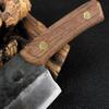 MAYiT Meat Cleaver Knife, High grade handmade carbon steel kitchen chef knife slicing meat knife+craft +cut bone+ Chef Knife +Kitchen Accessories view 3