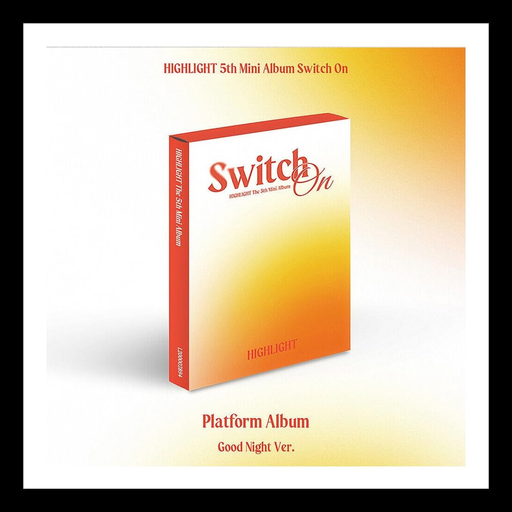 (PLATFORM Ver) HIGHLIGHT [SWITCH ON] 5th Mini Album (GOOD NIGHT Ver) K-POP SEALED