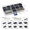 BUIEX 620Pcs 1550Pcs 2.54mm Suitable Compatible with Wire Head Connector Tool Male and Female Shell with Terminal Kit Crimping (Color : 620Pcs) view 3