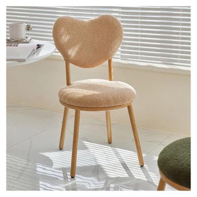 Luo Yi - CN Managerial Chairs, Cute Modern Dining Chairs Kitchen Restaurant Balcony Wooden Nordic Dining Chairs Living Room Office Sillas Home Furniture (Color : C)