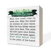 St. Patrick's Day Sign,Wooden Box Sign Desk Decor,Irish Blessing Sign,Irish Table Sign,Farmhouse Decor for Shelf,St Patrick's Day Lucky House Decor,Friendship Gift, 5 x 5 inch view 1