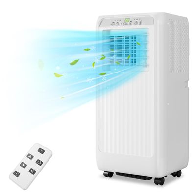 10000Btu Portable Air Conditioner 4-in-1 Portable AC Unit Cool up to 450 sq.ft, Portable Air Conditioners with Remote Control & Window Kit1-24H Timers