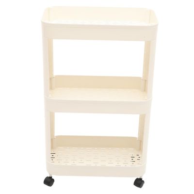 Zerodeko Rolling Storage Cart Design Mobile Organizer for Kitchen Bathroom and Office Use Stylish and Convenient Storage Wheels for Spices and Toiletries